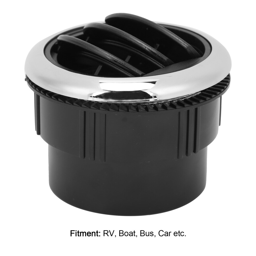 Abs Electroplate Air Outlet 87Mm Round Vent 7293282188303