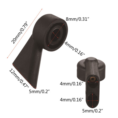 Buse de lave-glace arrière de rechange pour véhicule, référence 8K9955985A4G9955985 2
