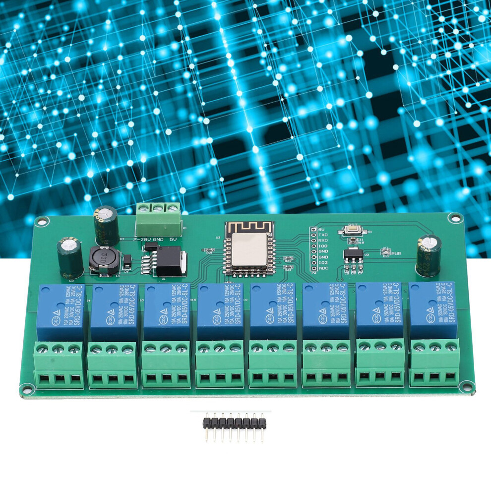 Wifi 8-Channel Relay Module Esp8266 Development Board For Smart Home 8421391000561