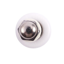 3X Poulie Rouleau de Porte de Douche Diametre de Roue 27mm