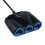 3-Way Car Lighter & USB Charger 12-24V 11