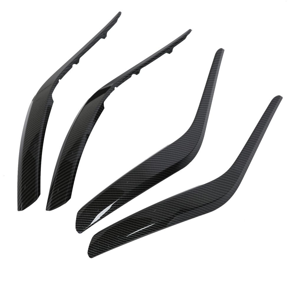4Pcs Carbon Fiber Style Inner Door Armrest Handle Trim For X1 E84 2010-2016 3341391000918