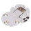 Wardrobe Foldable Hinge Zinc Alloy 90Degree Mini Hardware Accessory 4