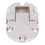 Wardrobe Foldable Hinge Zinc Alloy 90Degree Mini Hardware Accessory 10
