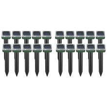 Maulwurf-Repellent Eichhörnchen-Repellent 20 Pack Ultraschall-Schlangen-Repeller-Repeller Sonic Mole-Repellent-Spikes