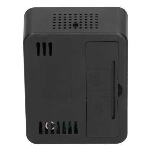 Digitaler USB-Luftqualitätssensor, CO₂, Temperatur, Luftfeuchtigkeit, TVOC, 8,9 cm, schwarz 2