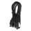 Digitaler USB-Luftqualitätssensor, CO₂, Temperatur, Luftfeuchtigkeit, TVOC, 8,9 cm, schwarz 9
