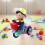 Motocicleta de brinquedo com luzes LED e música (1 unidade) 4