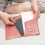 2 Pieces Travel Wallet Card Holder Multi-Function Degaussing Rfid Document Holder Passport Book 3