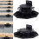 12 Pcs Joist Support Pedestals, Adjustable Decking & Flooring Support Pedestal for Deck, Timber Base 4