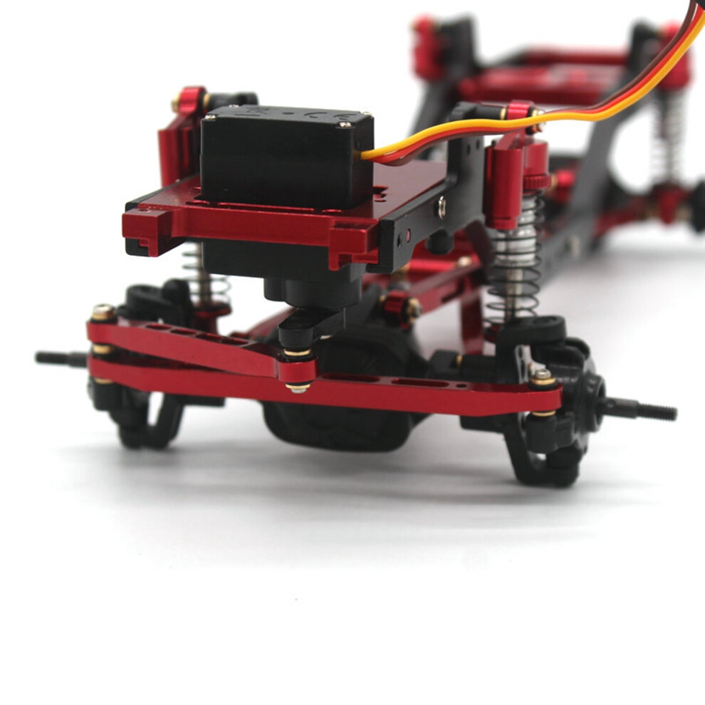 Metal Steering Rod Tie Rod Link For 1/18 Fms Eazyrc Rochobby Katana K10 Rc Car Parts, Red 6031967708344