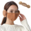 Ζεστά χειμωνιάτικα μαντηλάκια χεριών από ψεύτικη γούνα, μαλακά βελούδινα 3