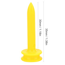 Golf Tees Ringförmig Gelb 100x Stück