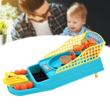 Desktop-Basketball-Spielzeug, verstellbarer Wurf, kindliches Minispiel, 355g