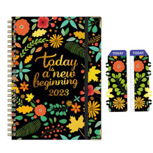 A5 Agenda Planner Spiral Notebook Schema Journal Skrivmaterial Anteckningsblock SkoltillbehöR Budget Dagbok,A04