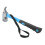 Multifunctional ABS Rubber Claw Hammer with Curved Hook, Blue 1