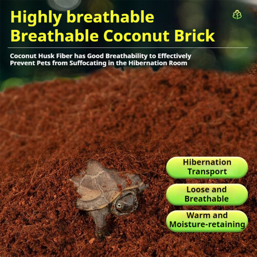 (2pcs) Coconut Coir Moss Reptile Substrate for Terrariums 2