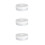 3Rolls White Silicone Window Draft Excluder Tape for Doors and Windows 1