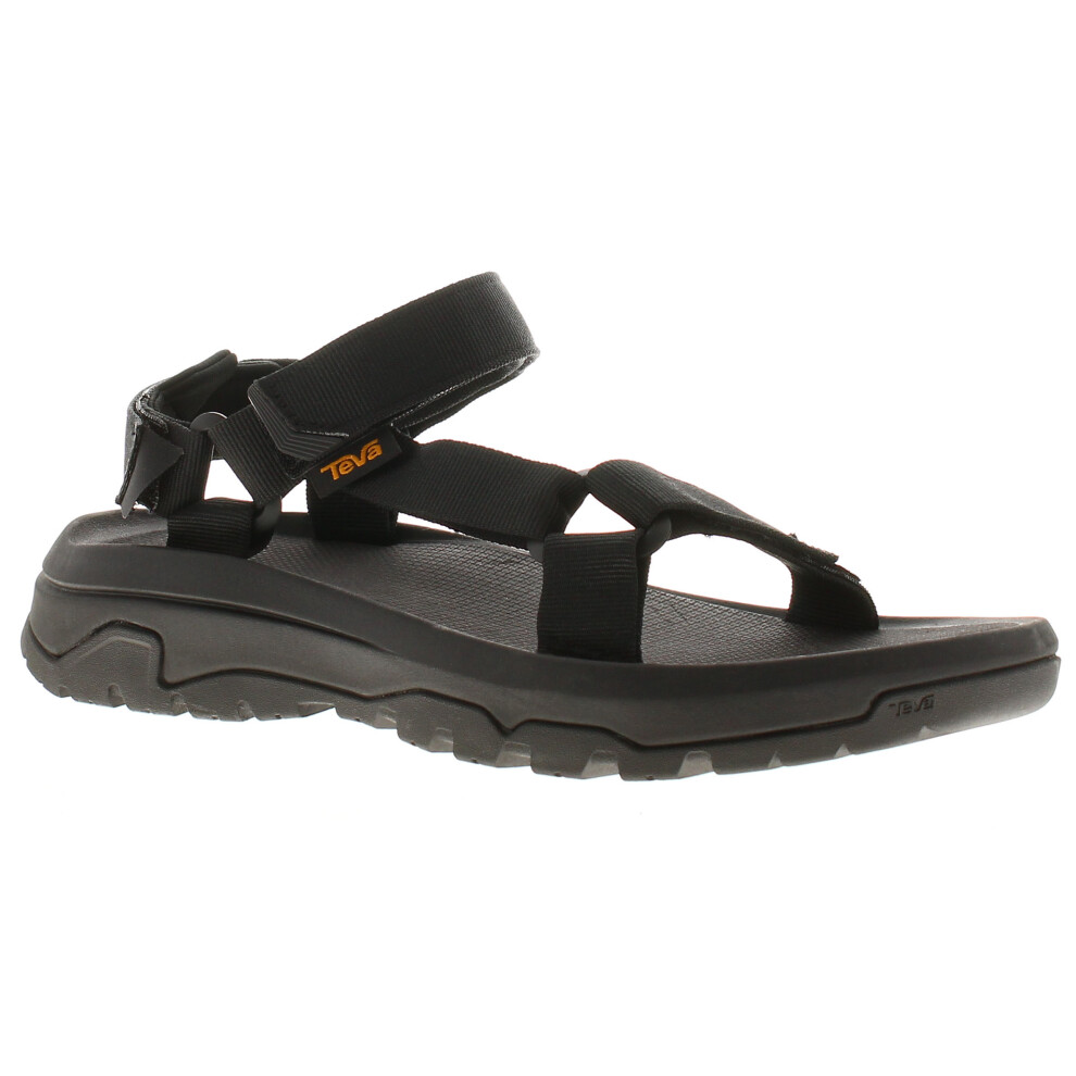 Teva (Black, 6 (Adults')) Mens Walking Sandals Hurricane Xlt3 Touch Fastening Black Uk Size