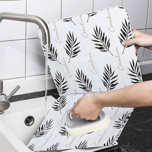 (Leaf) Nordic Kitchen Oil Splash Guard - 50 Char 2