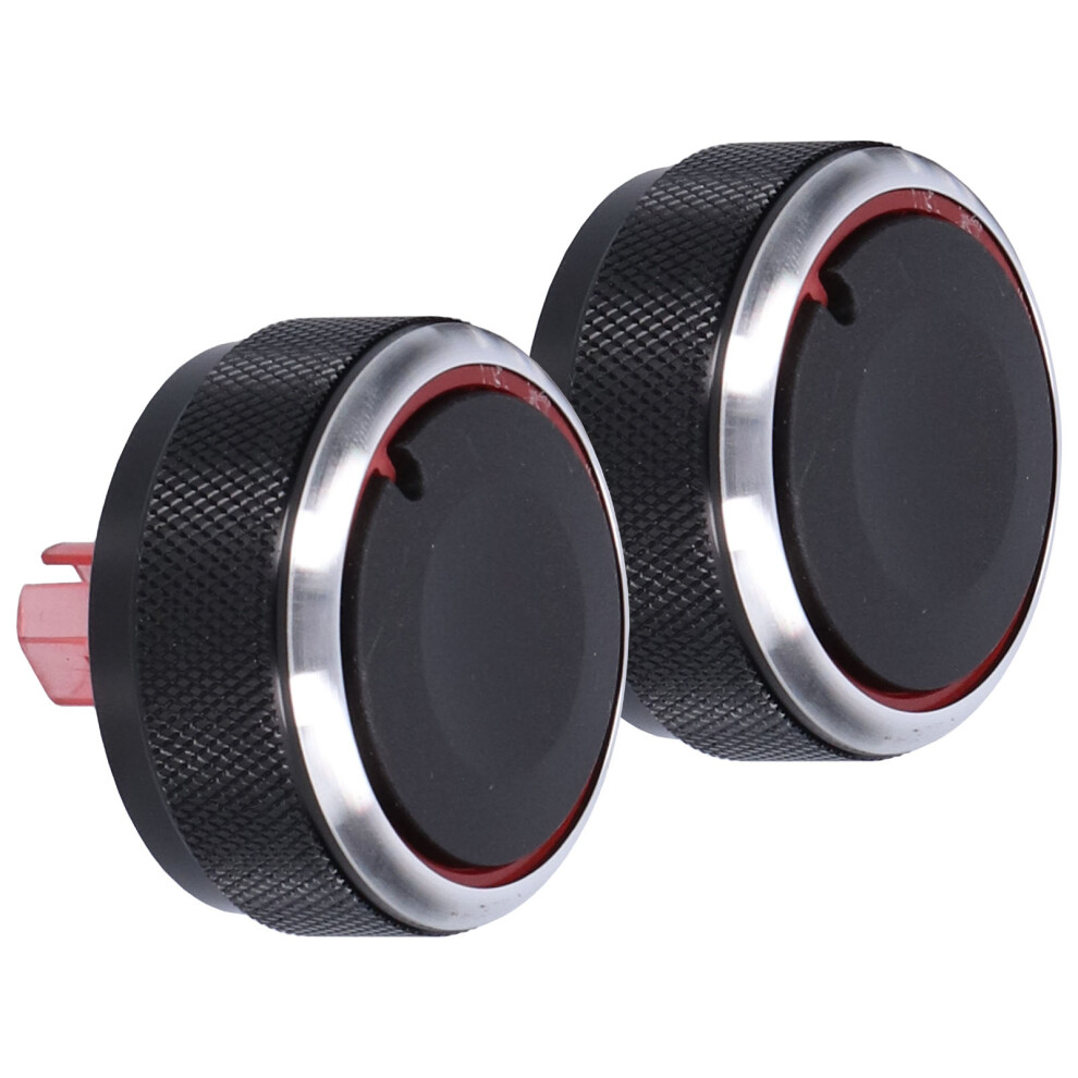 Aluminium A/C Knob Set For Kia Rio K2 Kx Rocss 2017Â2019 Replacement Parts 3631391555205