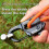 (Self-locking regulator) Windproof Tent Rope Adjuster for Camping 8