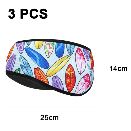 Σύστημα εκτροπής ιδρώτα Hydrasil Polar Fleece Headband, Πλενόμενο στο πλυντήριο, Ελαφρύ, Διπλά 1