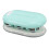 Mini Handheld 3 Hole Puncher, Green, 5 Sheets, 7mm Depth 1