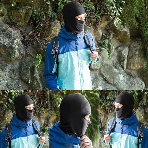 Θερμική μάσκα κεφαλής Balaclava με προστασία UV, γρήγορης ξήρανσης, αναπνεύσιμη 1