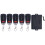 433MHz 4-Channel Garage Remote Control with 120mAh Battery, Long-Range Transmitter Kit 2
