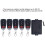 433MHz 4-Channel Garage Remote Control with 120mAh Battery, Long-Range Transmitter Kit 8