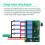 433MHz 4-Channel Garage Remote Control with 120mAh Battery, Long-Range Transmitter Kit 9