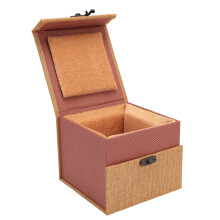 Shockproof Doll Head Storage Box for 16-16.5cm Earth Yellow