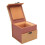 Shockproof Doll Head Storage Box for 16-16.5cm Earth Yellow 1
