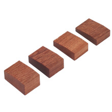 4PCS Mahogany Floating Tremolo Set Up Block - 4 Sizes for Bridge Vibrato