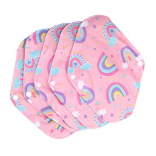 Reusable Menstrual Pads 5pcs Bamboo Charcoal Cloth 18x25cm Waterproof