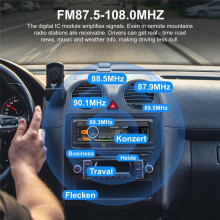 Autoradio DIN Singola, Vivavoce FM, Autoradio con Lettore USB/AUX//MP3, Ricevitore Stereo Audio per Auto