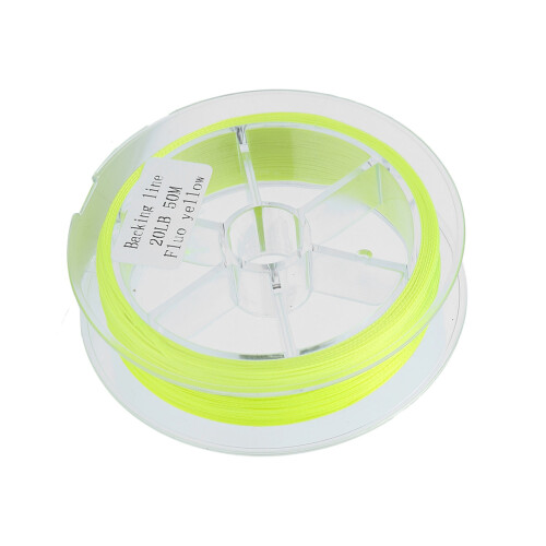 50m Fly Fishing Prep Line 20lb Unwaxed Polyester 1