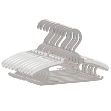 Adjustable Baby Hangers, 11inch-14.5inch Non-Slip Kids Hangers, Space Saving Plastic Hanger for Nursery Closet 10 Pack