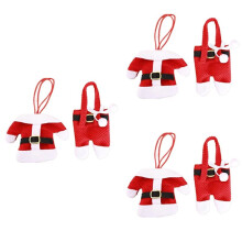 Sacos de Talheres de Natal, Enfeites de Decoração de Natal, Sacos de Talheres para Mesa de Jantar, Restaurante, Hotel, Banquetes B