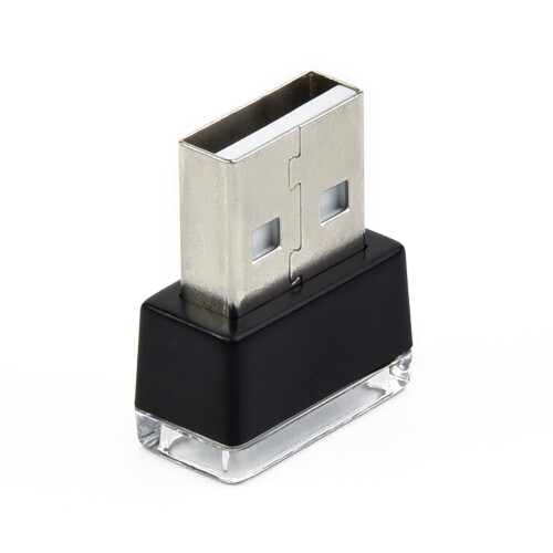 stuk USB LED auto interieurlamp neon sfeerlamp accessoire 1