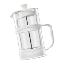 Hushållsfransk Filterkanna i Glas, Tebryggare med Filter, Kallbryggkanna, Handhällbar Kaffekanna 1000 Ml