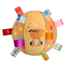 Interactive Dog Toy for Aggressive Chewing Training, Stress Relief, Bite Sound Resistance, Plush Handle Dog Toy