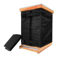 Winter Bee Hive Wrap for 8 and 10 Frame Hives, Adjustable Beehive Wrap Beekeeping Supplies, 600D Oxford Insulated Cover