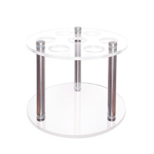 Flavor Cartridge Holder for Cirkul,Acrylic Cartridge Storage Rack Organizer Sip Stand Organizer Round