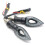 2 τεμάχια φλας μοτοσικλέτας X2Universal12V12LED πορτοκαλί φλας 7