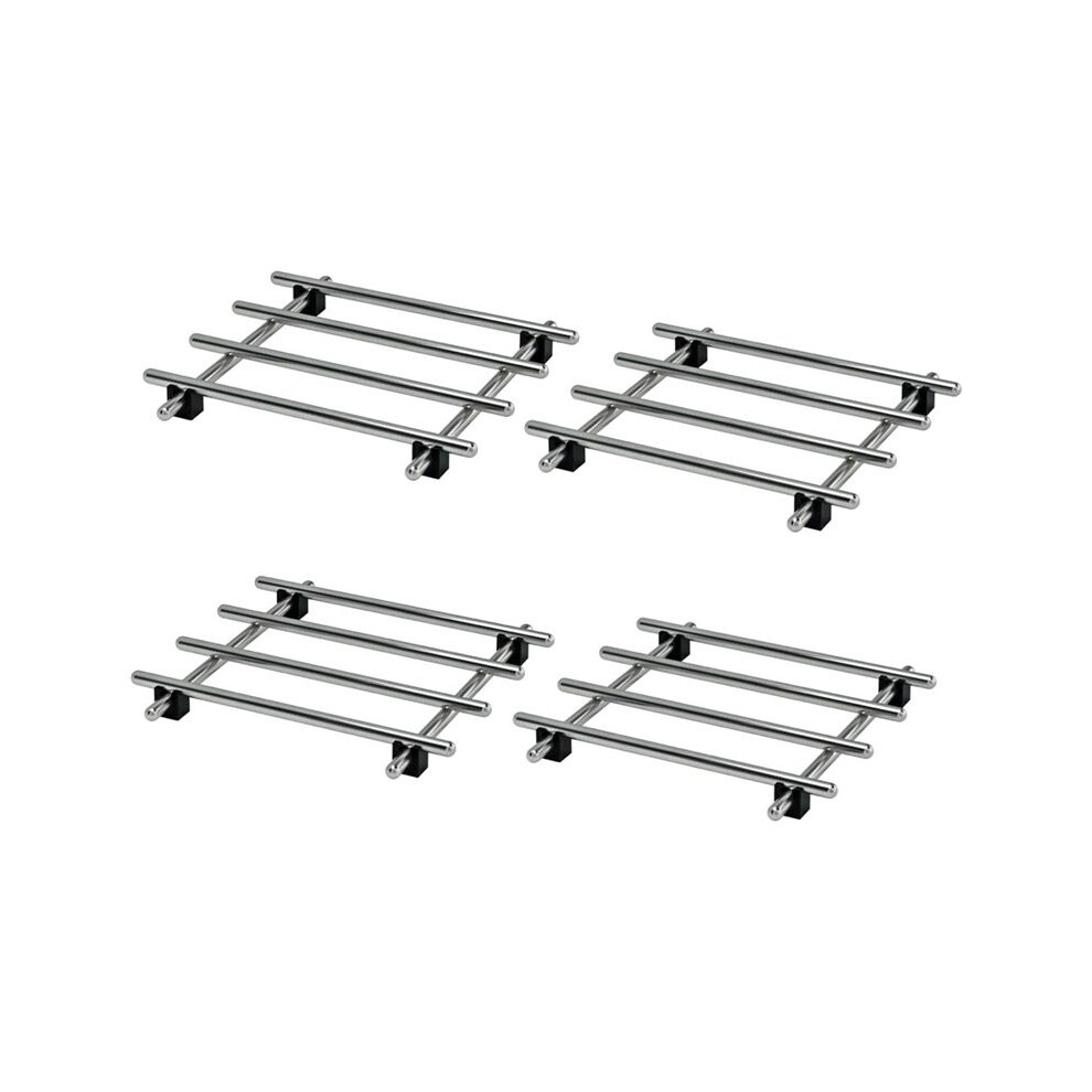 4Pcs Stainless Steel Trivet For Hot Dishes, Metal Trivets For Hot Pots And Pans, Metal Cooling Racks 6033335588732
