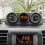 Dashboard Central Compass Panel Cover Trim for    2007-2021 Accessories Carbon Fiber 3