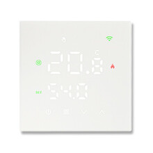 Tuya Wifi Thermostat Boiler Heating Temperature Controller for Home Alexa Alice A-New White