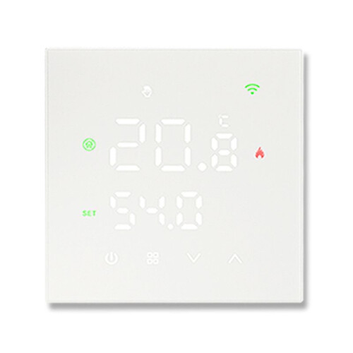Tuya Wifi  Thermostat  Boiler Heating Temperature Controller  for  Home Alexa Alice A-New White